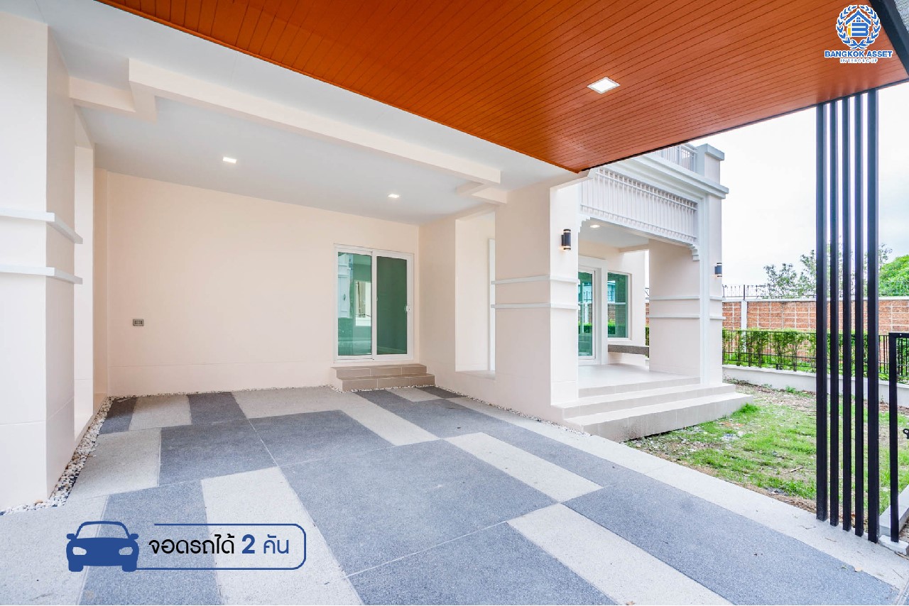 บ้านมือสองตกแต่งใหม่ คุณภาพแบรนด์ AP ม.เดอะเซนโทร รัตนาธิเบศร์-ราชพฤกษ์ หลังมุม ดีไซน์ Classic เนื้อที่ 58.2 ตร.ว. ฟังก์ชันจัดเต็ม 3 ห้องนอน 3 ห้องน้ำ จอดรถได้ 2 คัน บนทำเลศักยภาพ เชื่อมต่อหลายเส้นทางทั้ง ถ.ราชพฤกษ์ ,ถ.รัตนาธิเบศร์ และถ.กาญจนาภิเษก และเพียง 5 นาทีถึงรถไฟฟ้า "สถานีบางพลู"...